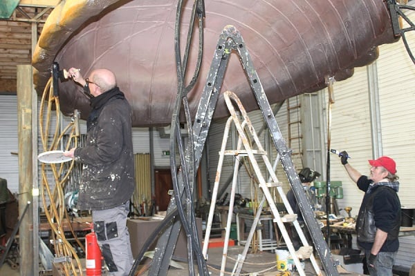 Spraoi St Patrick's Day preparations