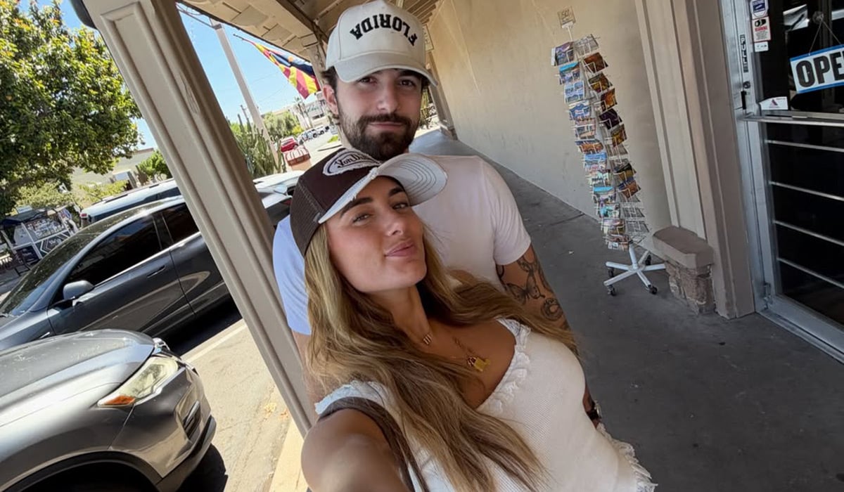 Millie Court and Zac Woodworth. Pic: Instagram