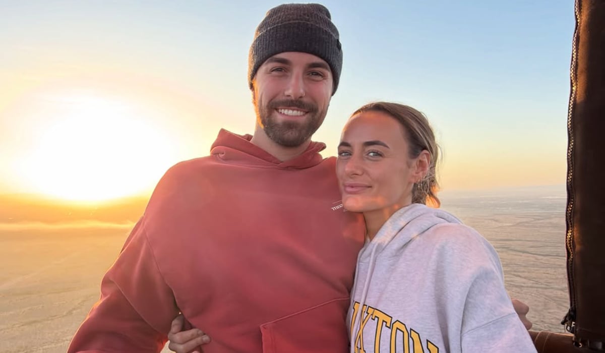 Zac Woodworth and Millie Court. Pic: Instagram