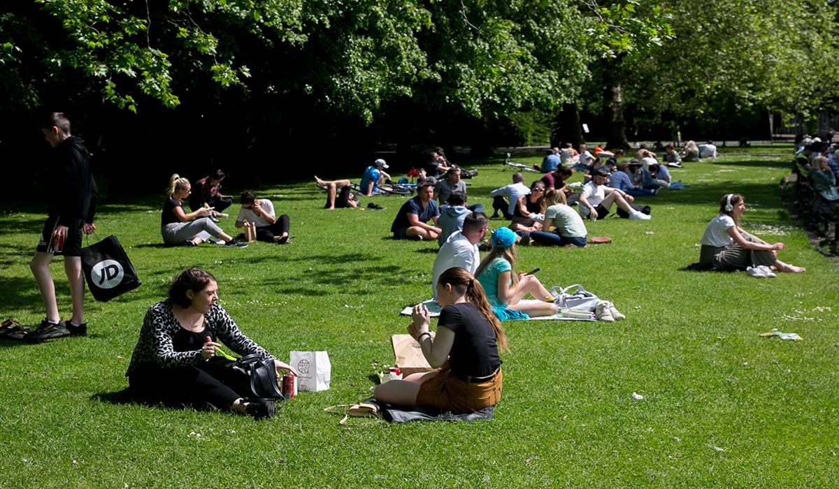 Met Eireanin sunny weather