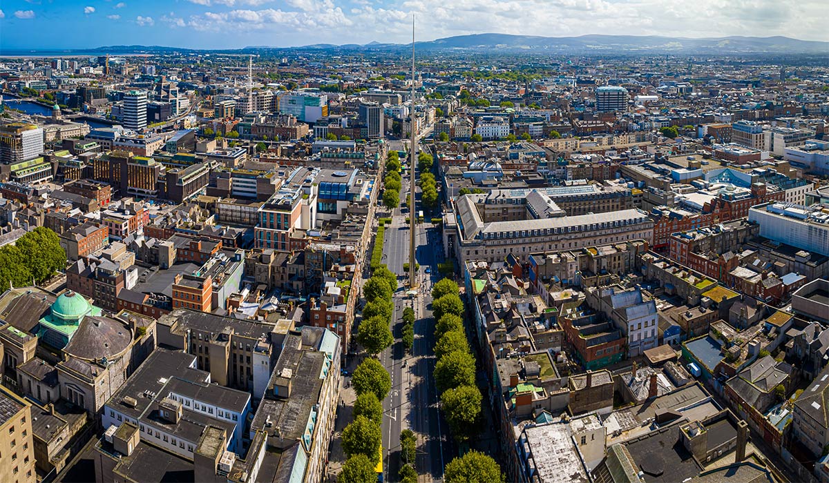 O'Connell Street in Dublin