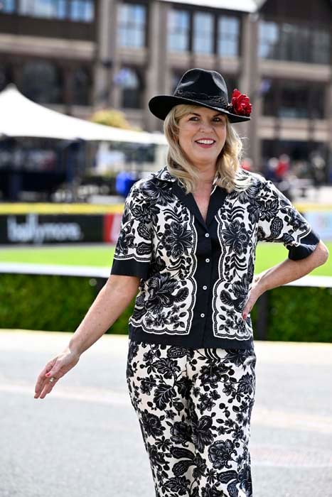 Marietta Doran at the opening day of the Punchestown Festival 2026. Pic: Michael Chester
