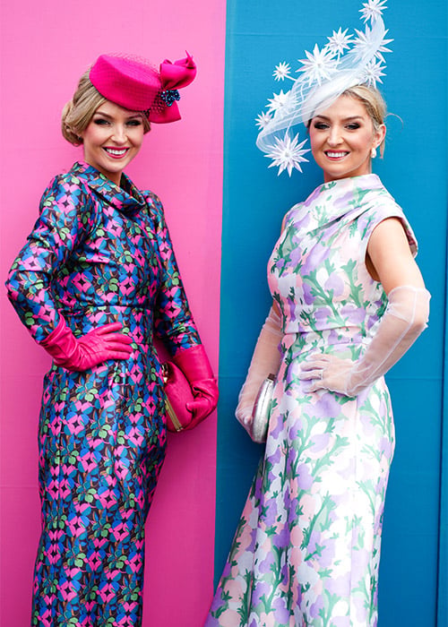 Racegoers on day three of the Punchestown Festival, County Kildare, Ireland. Pic: Brian Lawless/PA Wire