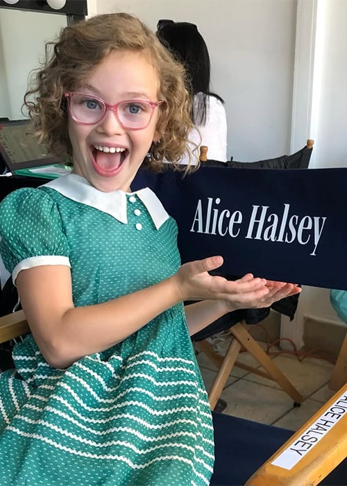Alice Halsey has been cast in the Little House on the Prairie reboot by Netflix. Pic: Alice Halsey / Instagram