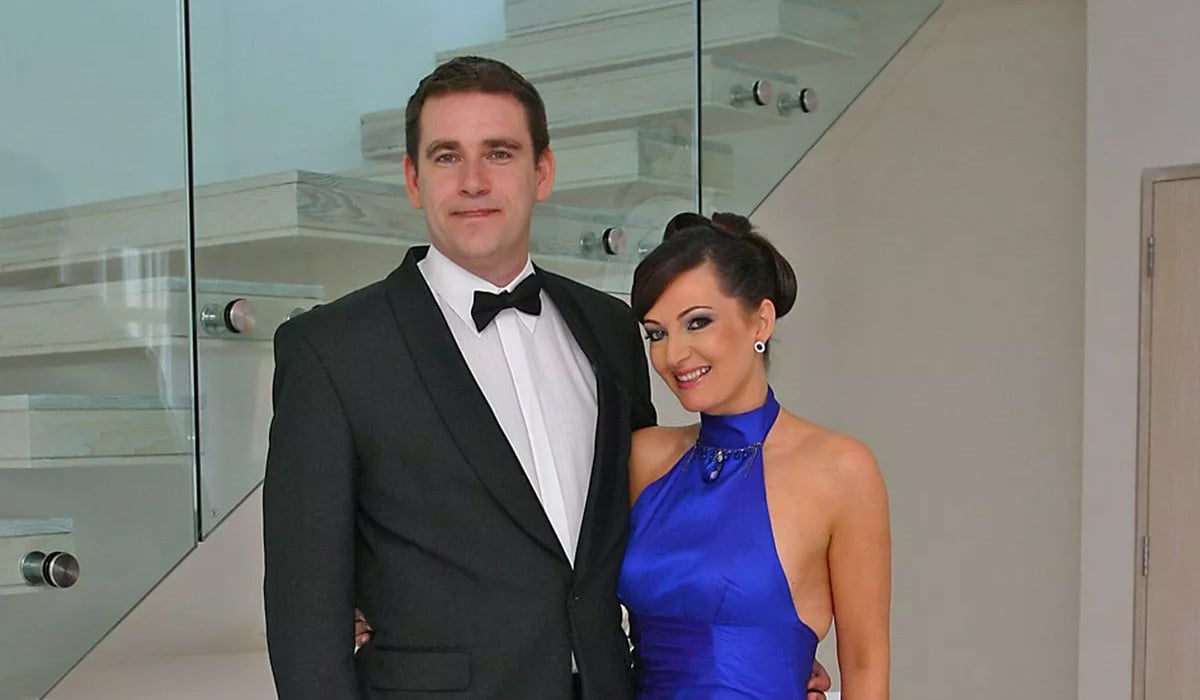 Maura Derrane and John. Pic: Collins Photos