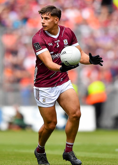 Seán Fitzgerald of Galway during the GAA Football All-Ireland Senior Championship Final match between Armagh and Galway at Croke Park in Dublin. Pic: John Sheridan/Sportsfile