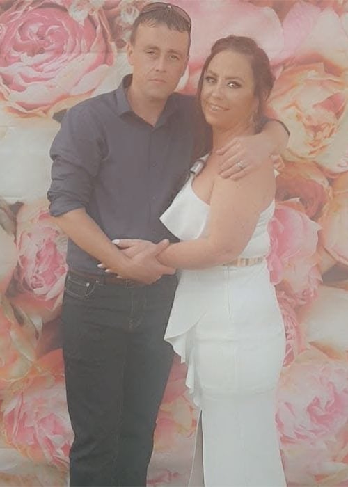 Anthony Hogg and his wife Georgina Hogg Moore