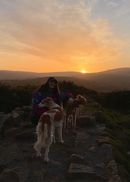 Fionnuala Moran and Aaron announce pregnancy. Pic: Fionnuala Moran/Instagram