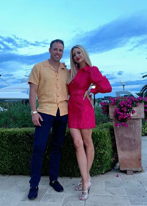 Wes Quirke and Rosanna Davison. Pic: Instagram