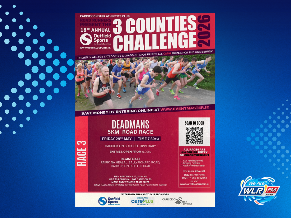 The Deadmans 5 km road race - Friday May 29th - wlrfm.com
