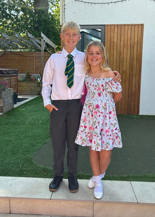 Jacqui Hurley's son's Confiramtion 