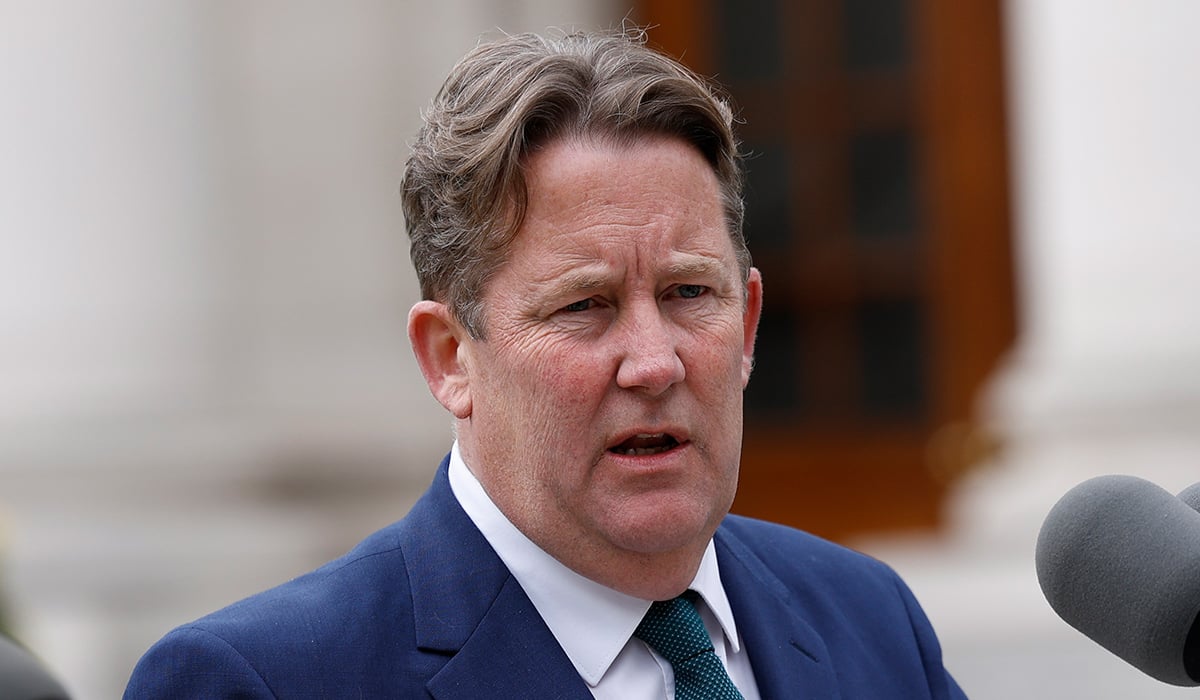 Environment Minister Darragh O'Brien. Pic: Conor &Oacute; Mear&aacute;in/Collins Photo Agency