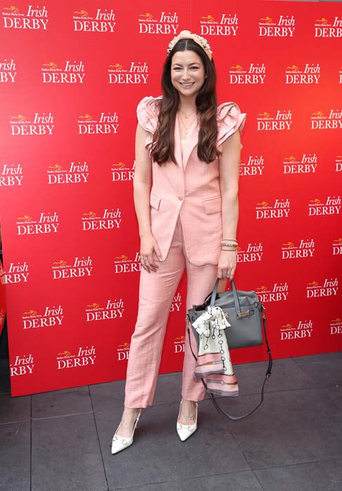 Meghann Scully at the Best Dressed Energy celebration for the Dubai Duty Free Irish Derby at The Dylan Hotel. Pic: Brian McEvoy