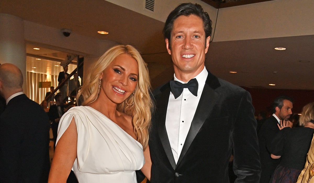 LONDON, ENGLAND - MAY 12: Tess Daly and Vernon Kay attend the Champagne Taittinger reception at the 2024 BAFTA Television Awards with P&O Cruises at The Royal Festival Hall on May 12, 2024 in London, England. (Photo by Dave Benett/BAFTA/Getty Images for BAFTA)