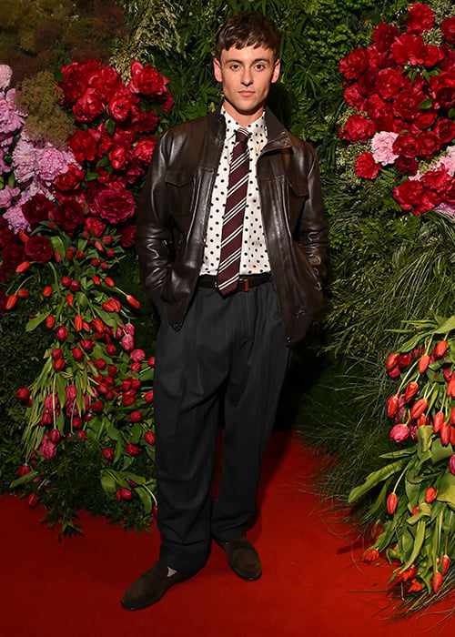 LONDON, ENGLAND - MAY 07: Tom Daley attends the British Vogue and Netflix event to celebrate The Bafta Television Awards at Dovetale London on May 7, 2026 in London, England. (Photo by Sam Simpson/Dave Benett/Getty Images for British Vogue)