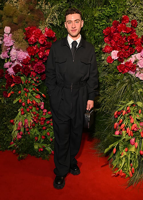 LONDON, ENGLAND - MAY 07: Olly Alexander attends the British Vogue and Netflix event to celebrate The Bafta Television Awards at Dovetale London on May 7, 2026 in London, England. (Photo by Sam Simpson/Dave Benett/Getty Images for British Vogue)