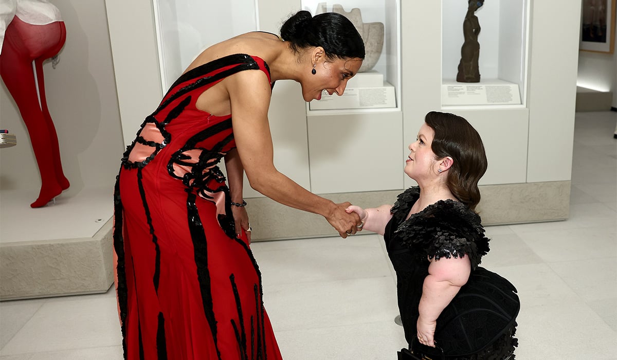 Chioma Nnadi and Sin&eacute;ad Burke attend the 2026 Met Gala celebrating "Costume Art" at the Metropolitan Museum of Art. Pic: Getty Images