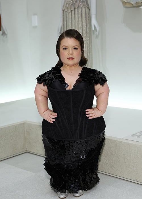 Sin&eacute;ad Burke attends the 2026 Met Gala celebrating "Costume Art" at the Metropolitan Museum of Art. Pic: Getty Images