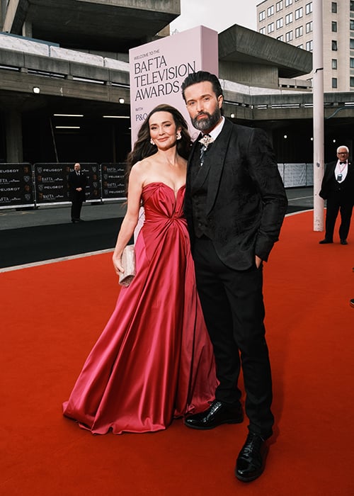 LONDON, ENGLAND - MAY 10: Claire Cooper and Emmett J. Scanlan attend the 2026 BAFTA Television Awards with P&O Cruises at The Royal Festival Hall on May 10, 2026 in London, England. (Photo by George Gottlieb/BAFTA via Getty Images)