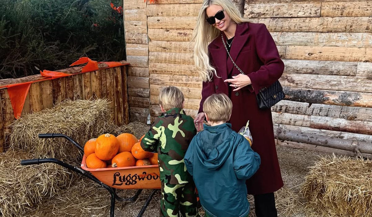 Rosanna Davison and her children. Pic: Rosanna Davison Instagram