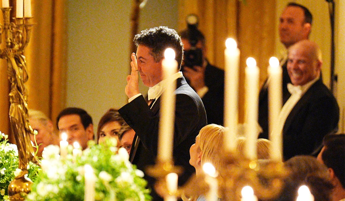 Rory McIlroy at the State Dinner for King Charles III and Queen Camilla, at the White House in Washington DC, on day two of the state visit to the US. Pic: Aaron Chown/PA Wire