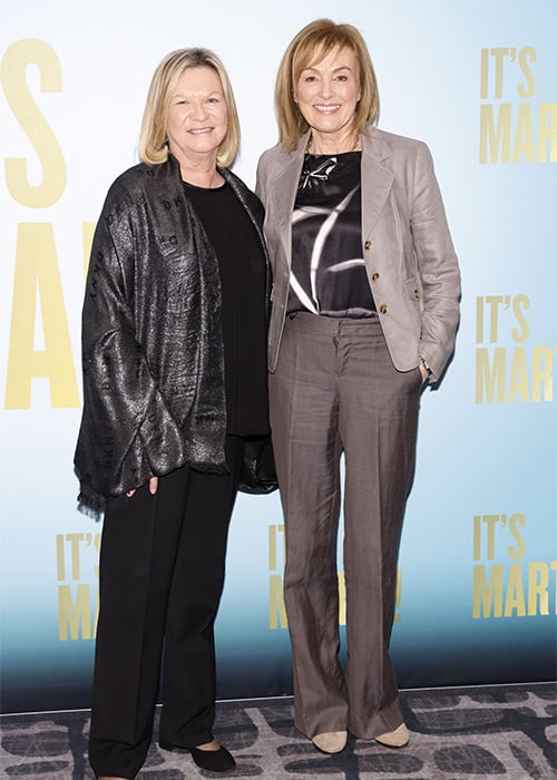 Eileen Dunne and Mary Kennedy at the It's Marty Book Party at the Talbot Hotel, Stillorgan. Pic: Kieran Harnett
