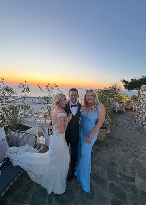 Aisling Roche's wedding. Pic: Andrea Gilligan/Instagram