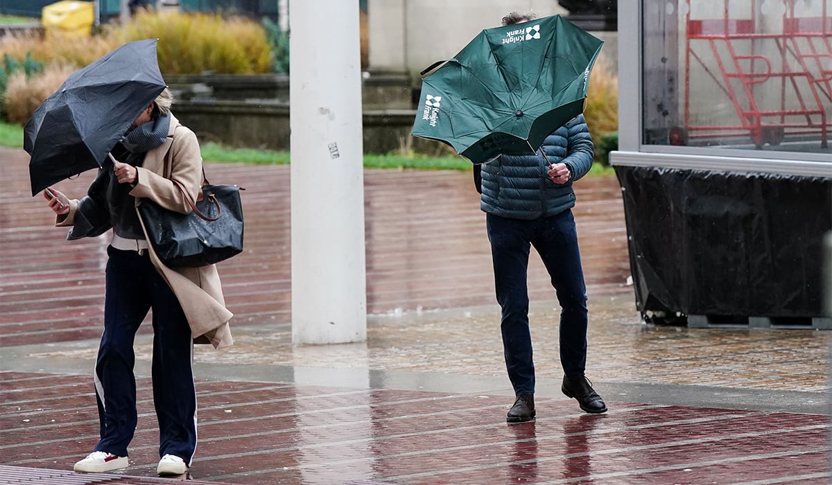 Storm Bram, wind
