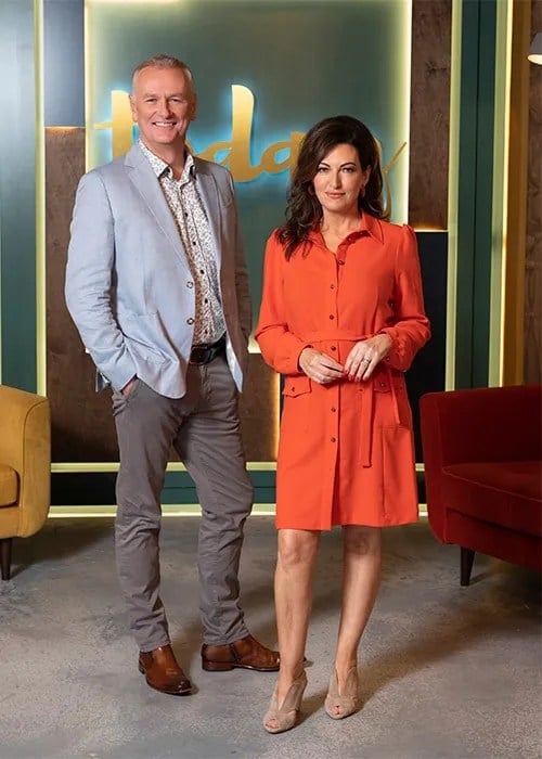 D&aacute;ith&iacute; &Oacute; S&eacute; and Maura Derrane. Pic: Gerard McCarthy
