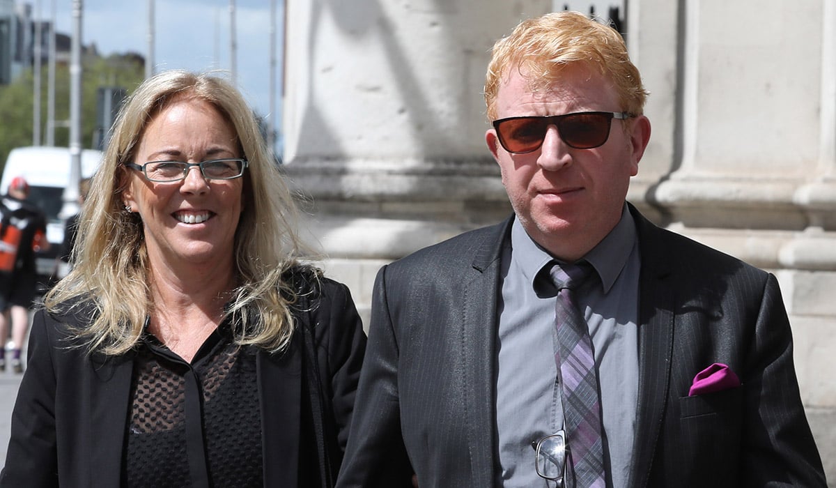 Tina Mitchell and Tommy Fleming