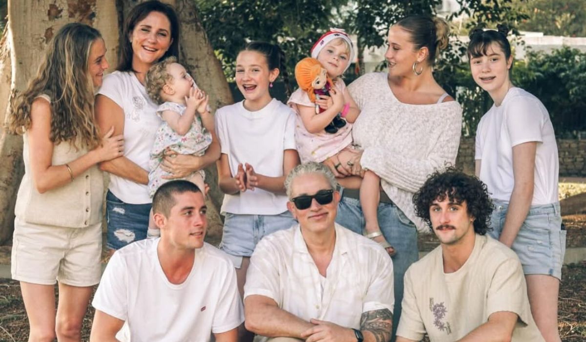 Baz Ashmawy and family./Pic: Instagram