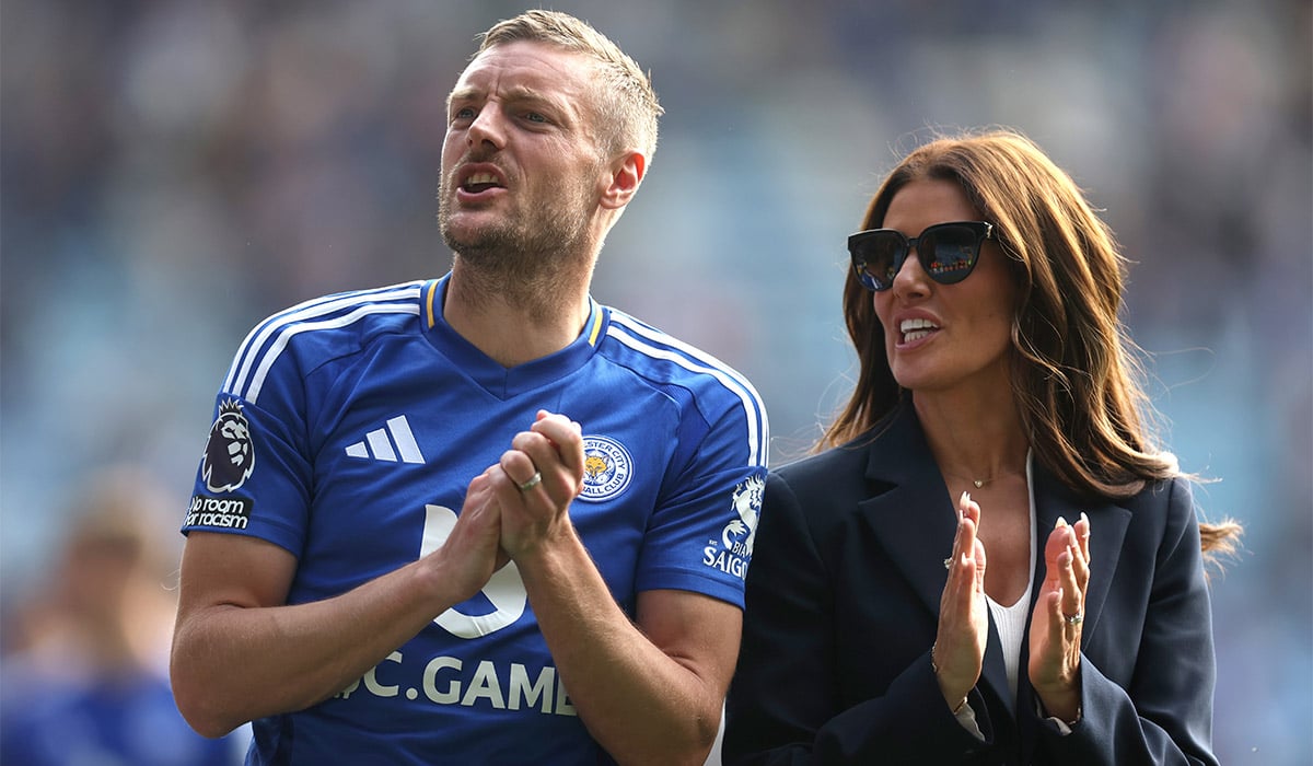Jamie Vardy and Rebekah Vardy