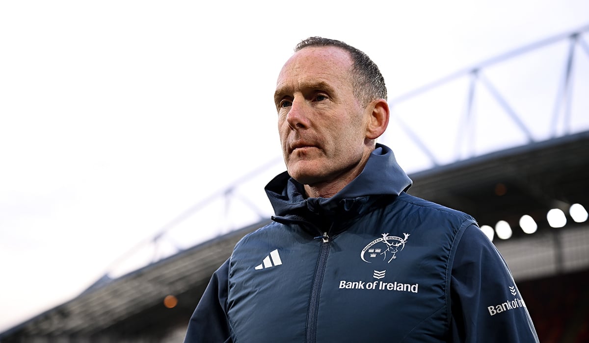Munster interim head coach Ian Costello before the Investec Champions Cup Pool 3 match between Munster and Saracens at Thomond Park in Limerick. Pic: Seb Daly/Sportsfile