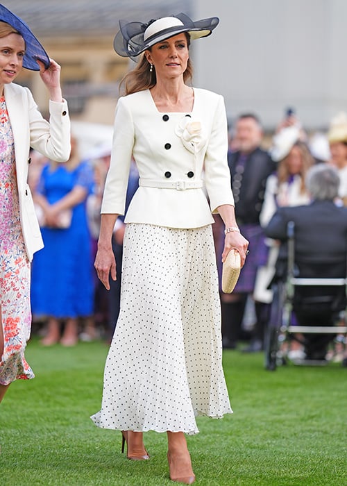 The Princess of Wales during a Royal Garden Party at Buckingham Palace. Pic: PA Images