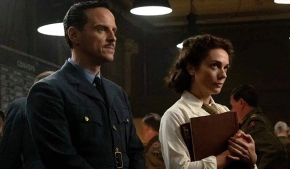 Andrew Scott and Kerry Condon in Pressure. Pic: Pressure