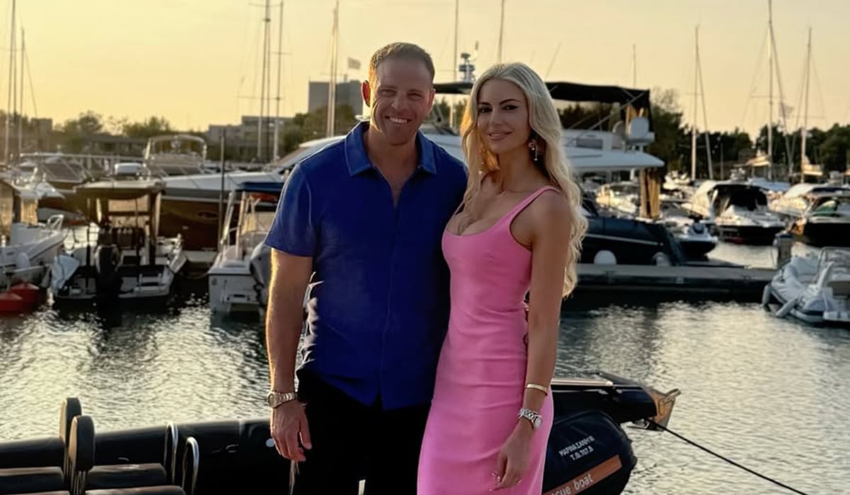 Rosanna Davison and her husband Wes. Pic: Rosanna Davison / Instagram