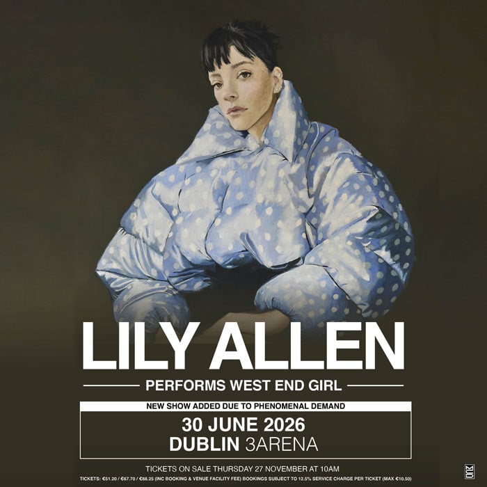 LILY ALLEN ANNOUNCES HER BIGGEST EVER HEADLINE TOUR. Pic: Supplied