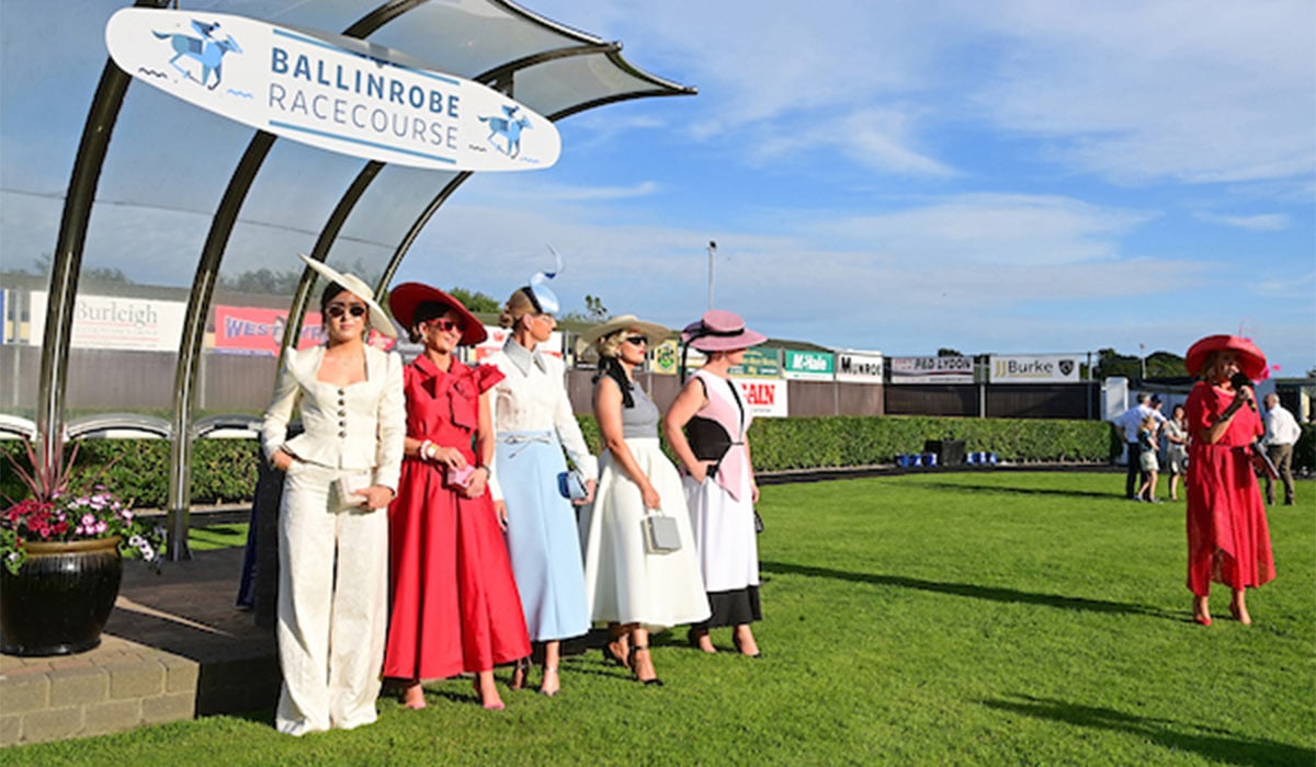 The Lodge at Ashford Castle Best Dressed Ladies finalists 2026. Pic: Healy Racing Photo