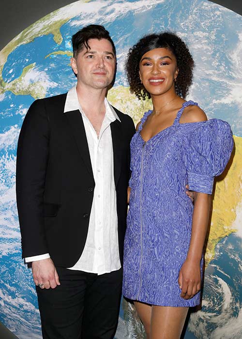 Danny O'Donoghue and Anais Naing. Pic: Getty Images
