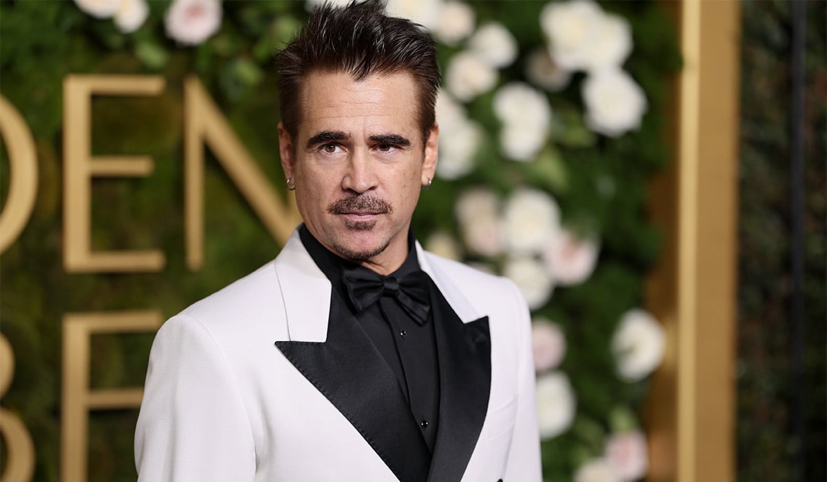 Colin Farrell attends the 82nd Annual Golden Globe Awards at The Beverly Hilton. Pic: WireImage