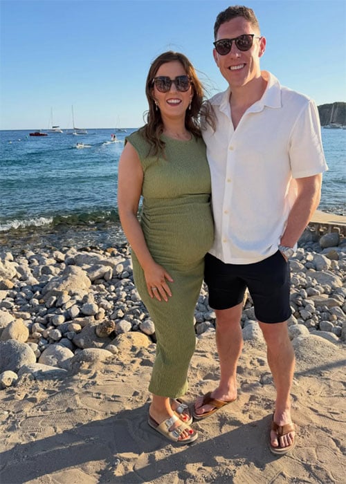 John and Tara McAreavey announce baby news. Pic: John McAreavey/Instagram