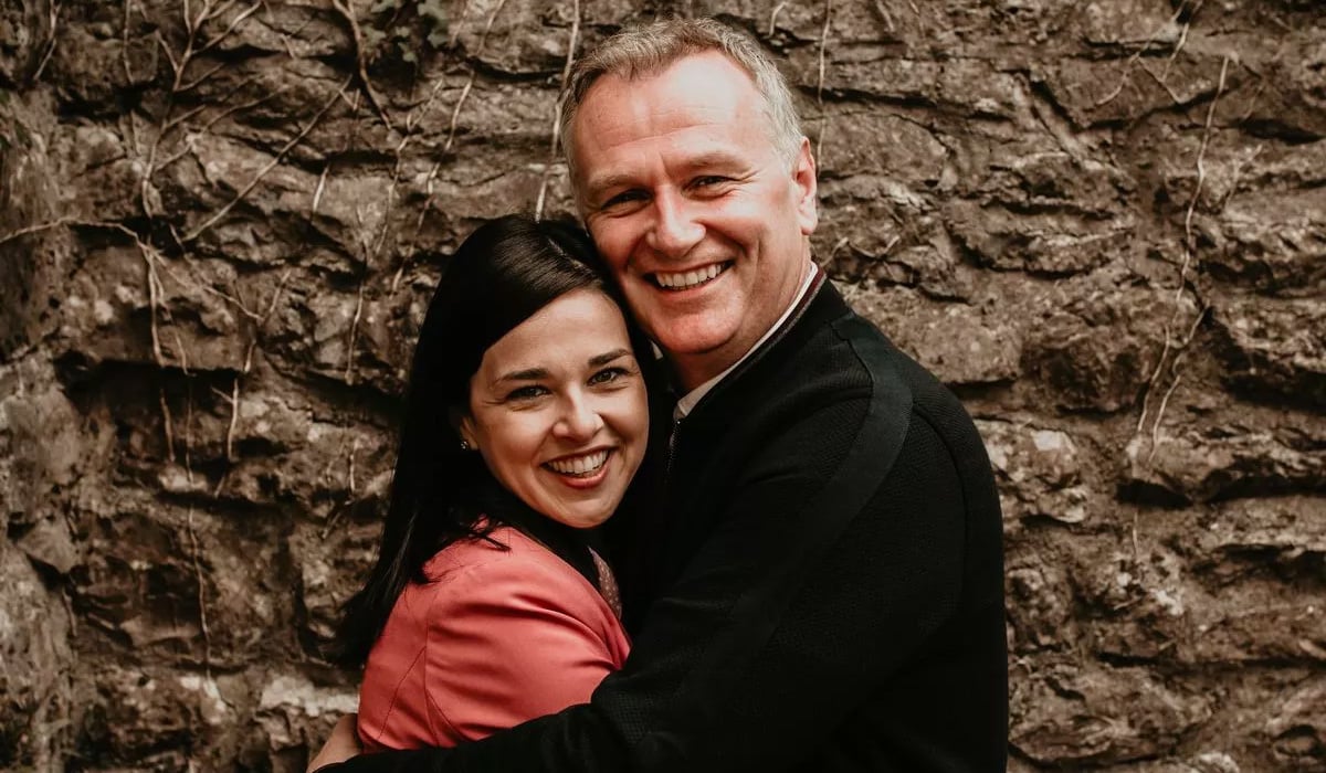 Rita Talty and Dáithí Ó Sé. Pic: Kate Nolan Photography