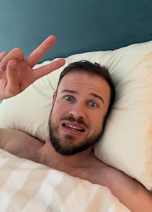 Katja Mia's husband, Daragh Curran. Pic: Instagram