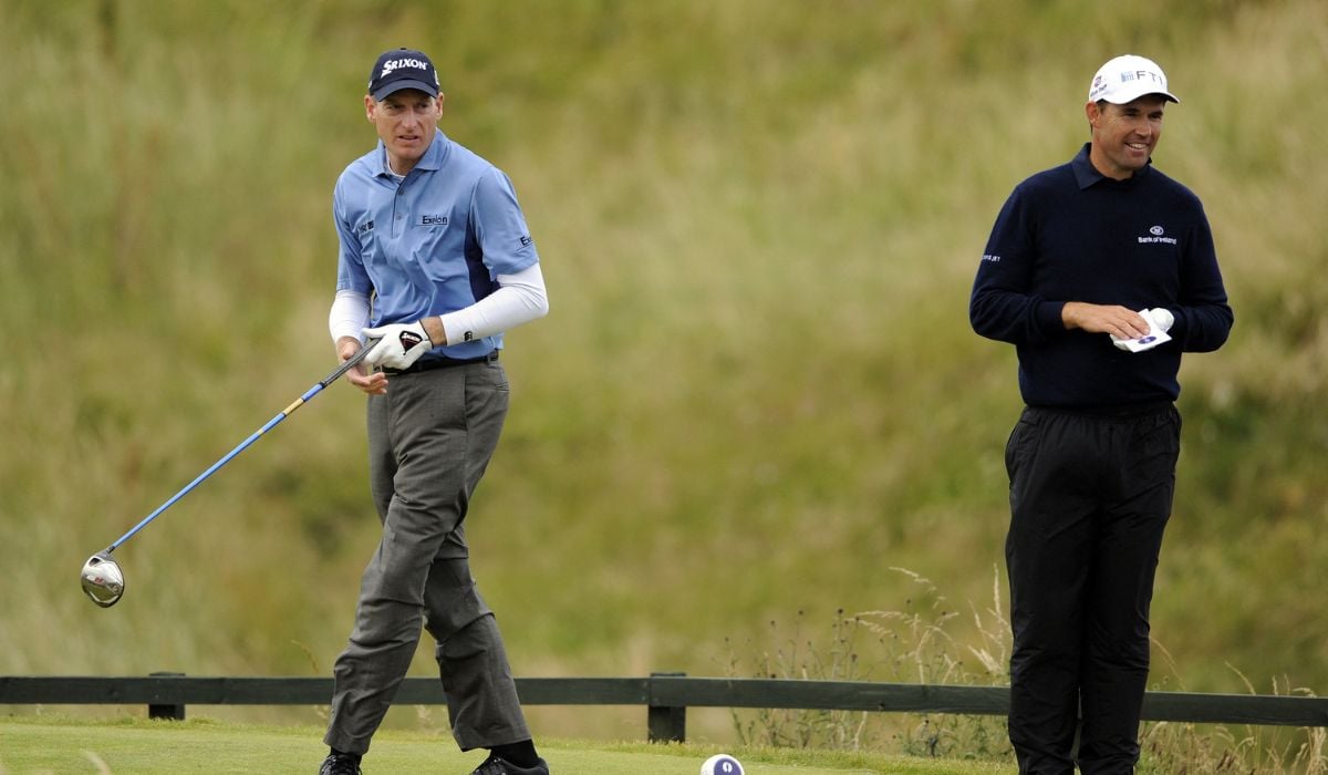 Jim Furyk and Padraig Harrington