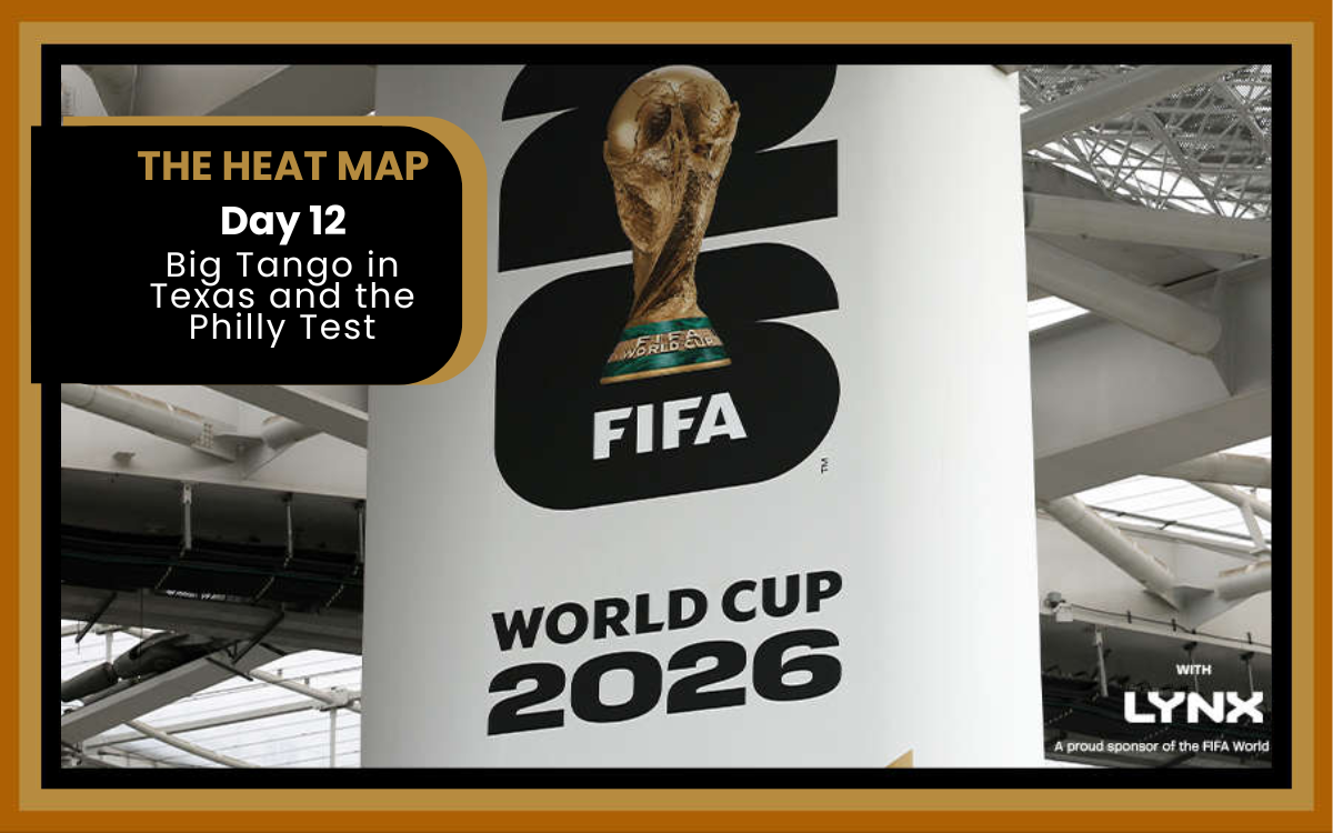World Cup 2026 Heat Map -Big Tango in Texas and the Philly Test