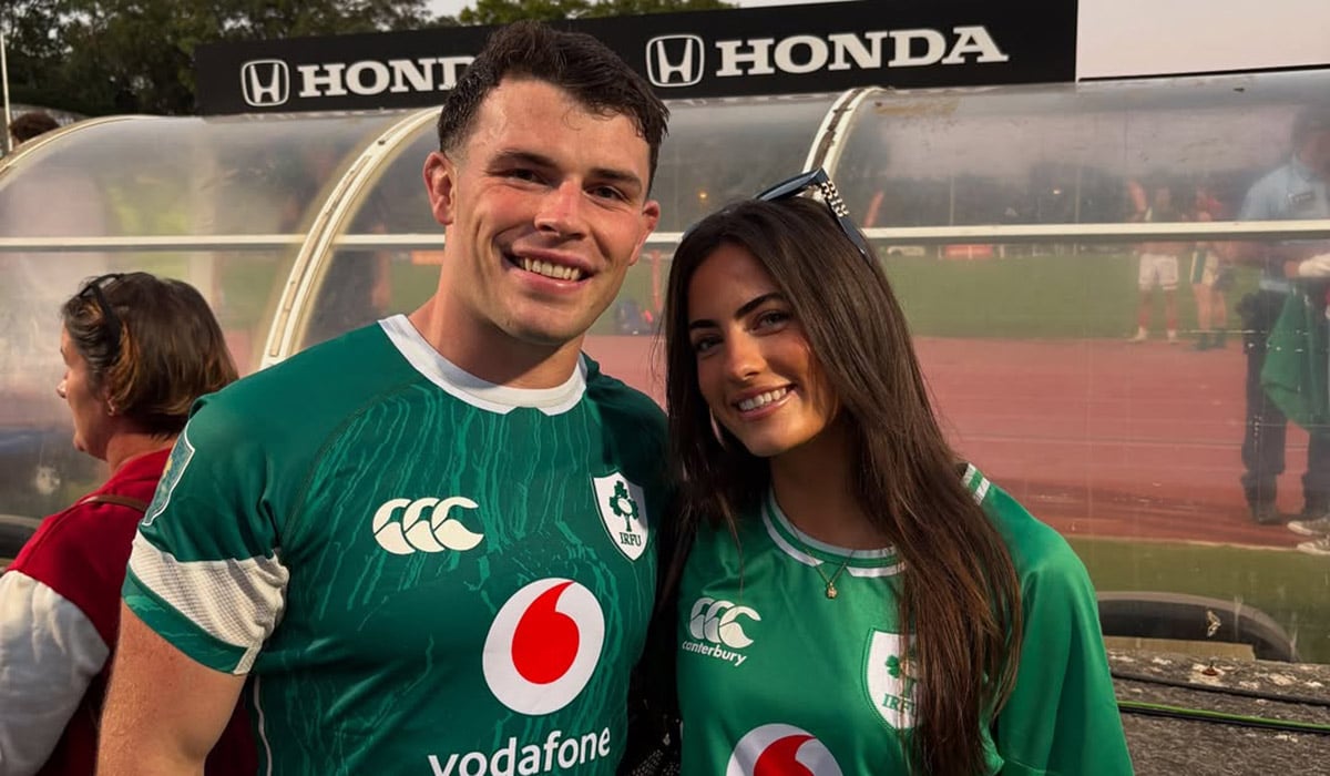 Calvin Nash and Ciara O'Brien. Pic: Calvin Nash / Instagram