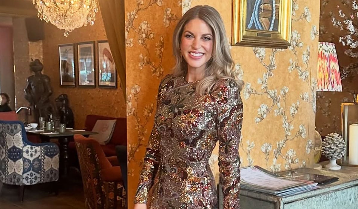 'I'm obsessed' Amy Huberman is a major fan of this eyeliner in an unexpected shade Pic: Instagram