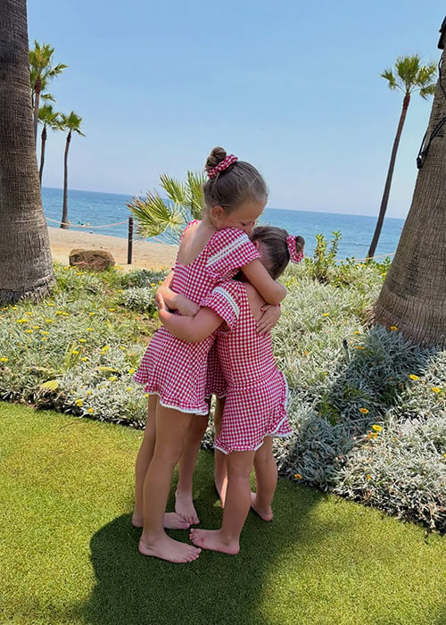 Aoibhín Garrihy enjoys first holiday with all four daughters. Pic: Aoibhín Garrihy Instagram