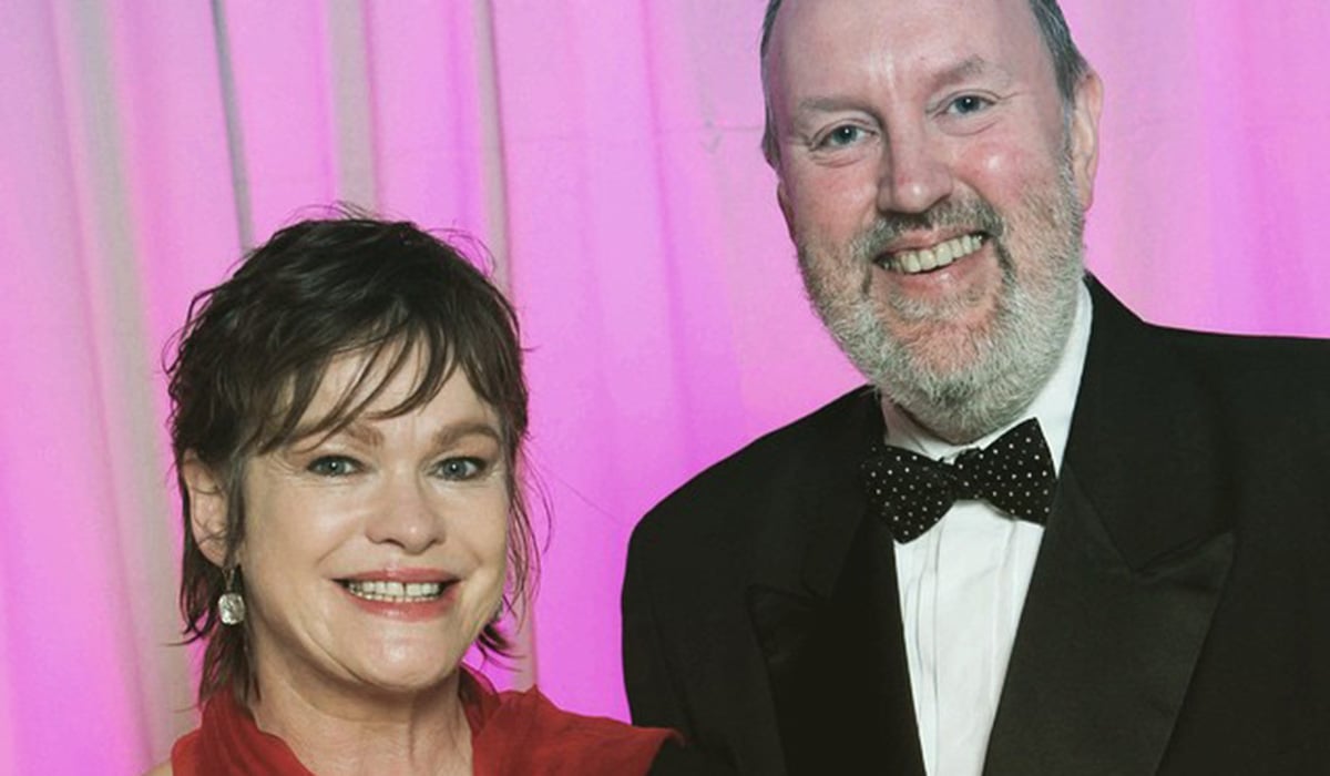 Teresa Mannion and her husband