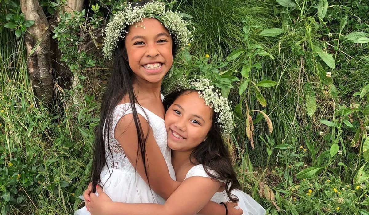 Bundee Aki's daughters. Pic: Bundee Aki Instagram